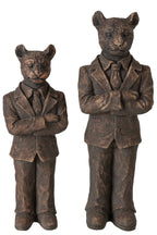 J-Line Luipaard - polyresin - bruin - large