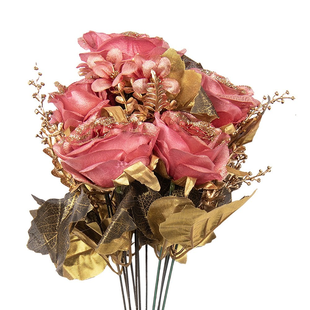 Kunstbloem 50 cm Roze Kunststof