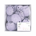 Tags - Ei - Lila - 60 Stuks