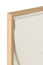 J-Line Schilderij Thibault Papier Wit/Beige