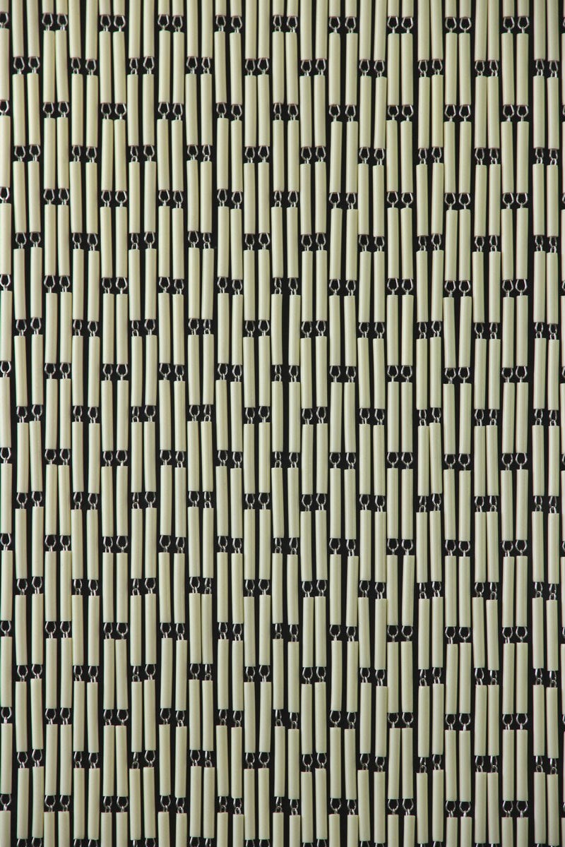 Vliegengordijn Verspringend crème 90x210 cm
