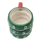 Mok Kerstboom 350 ml Groen Keramiek