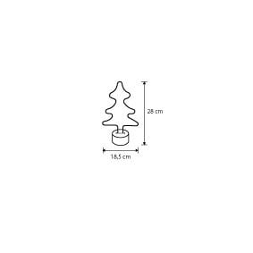 Neon light boom groen led IP20 battery operated en timer