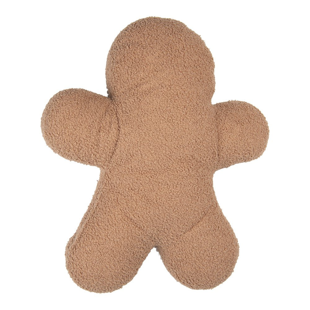 Sierkussen Gingerbread man 40x48x4 cm Bruin Polyester