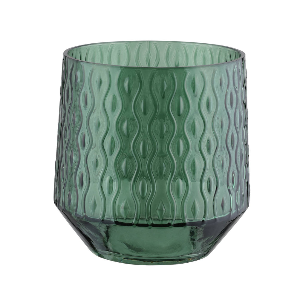 Windlicht Bezamby Groen 14x14cm