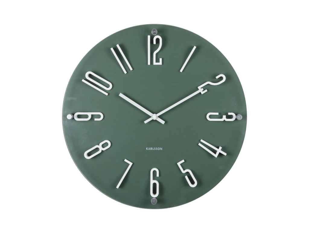Wandklok Esencia Verhoogd