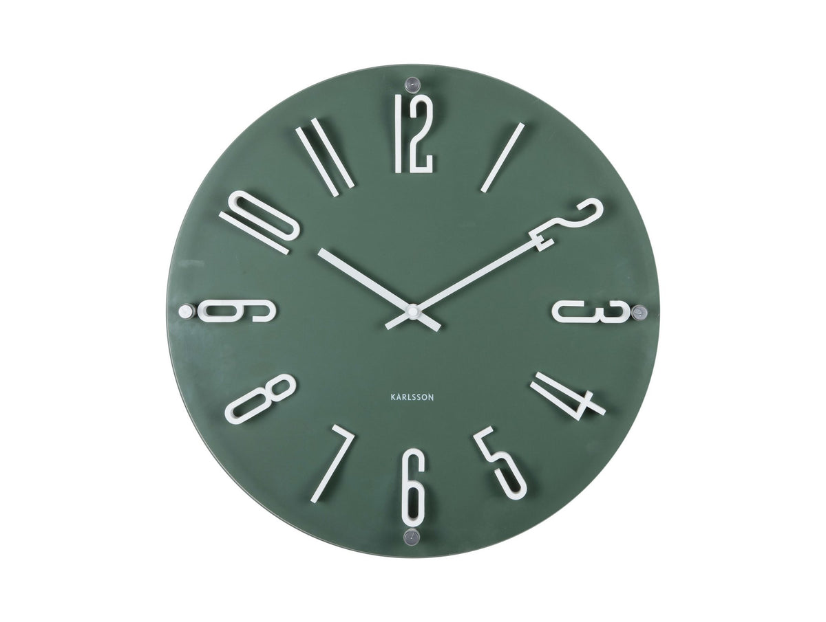 Wandklok Esencia Verhoogd