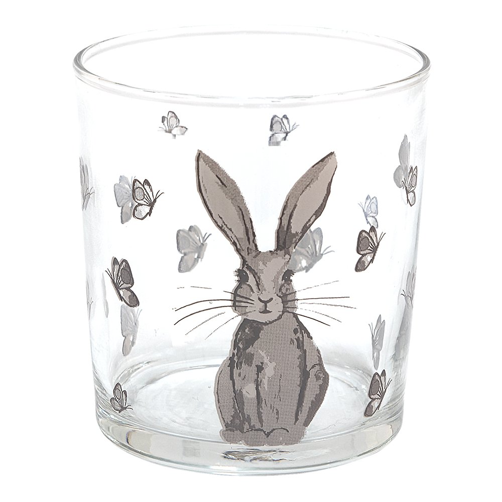 Waterglas 250 ml Glas Konijn Drinkbeker