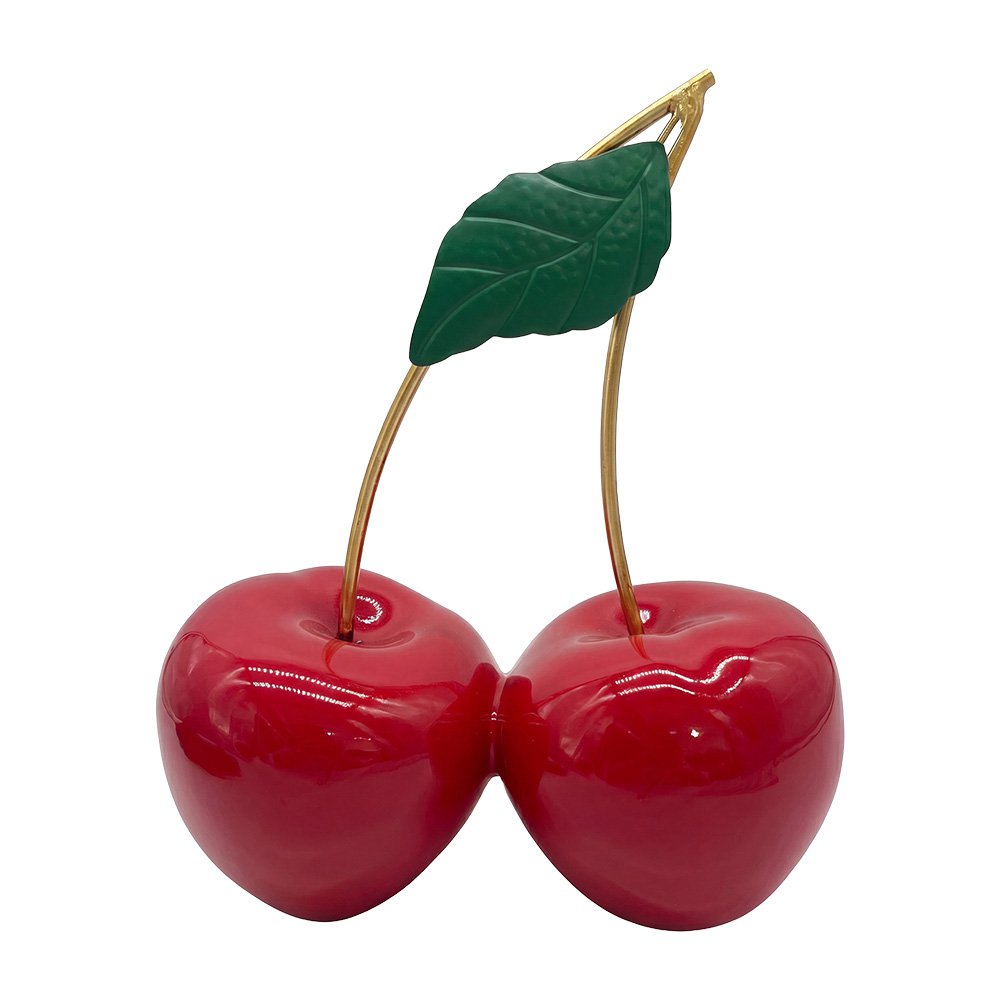 Decoratie Kersen Rood Kunststof