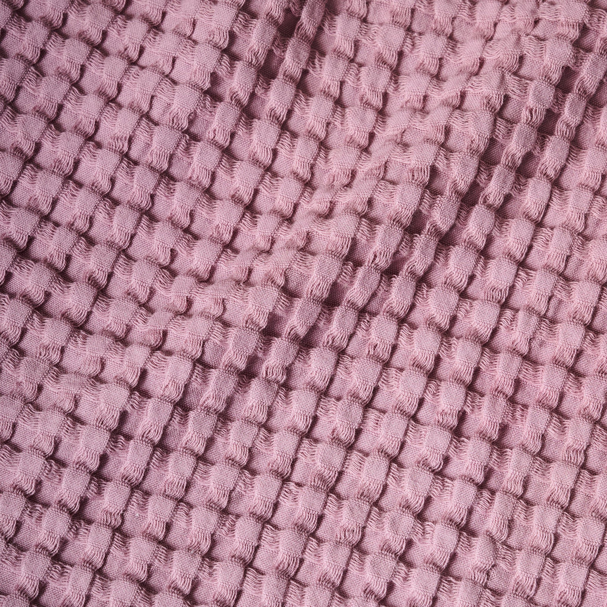 Katoenen wafelhanddoek - Krijtbadset