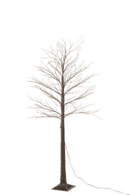 J-Line decoratie Boom 2000 Led - metaal - bruin - M