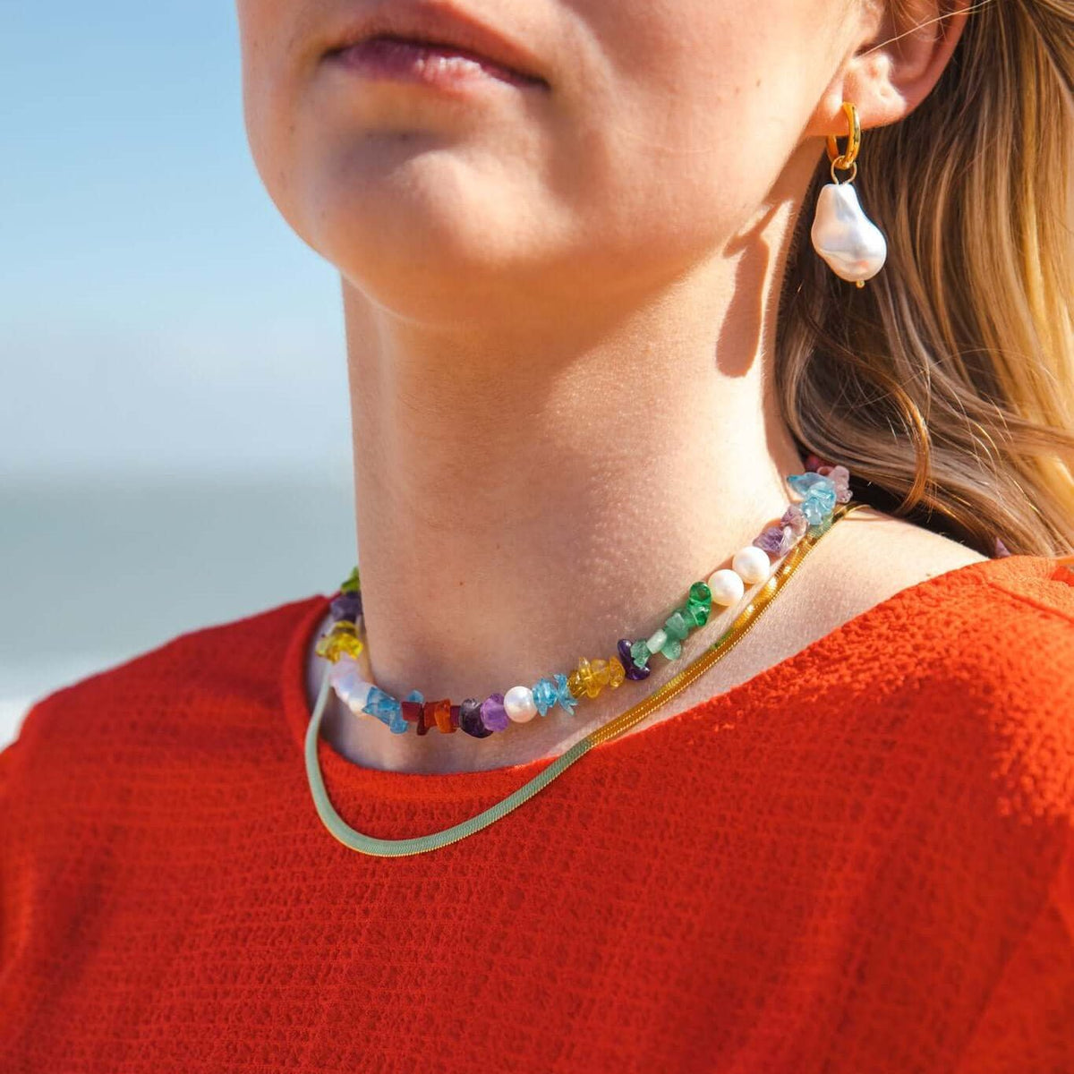 Slang Huid Ketting