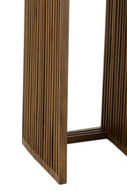 J-Line bijzetafel Kubus - hout - naturel - set van 2