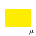 Blanco etiketten - 36x25mm - fluor geel - 1000 st