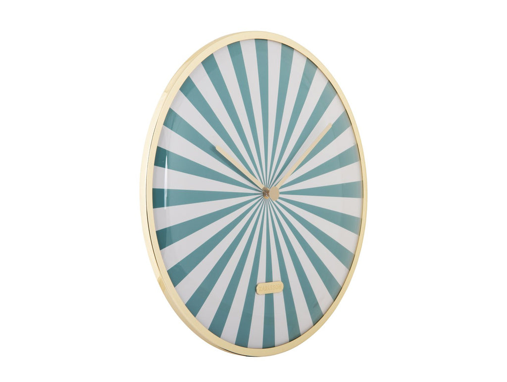 Wandklok Candy Swirl Dome