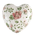 Decoratie 8x4 cm Roze Beige Keramiek Bloemen