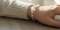 Dames armband Toermalijn Agaat & Opaliet hart