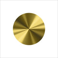 Blanco etiketten - Rond 25mm - glans goud