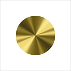 Blanco etiketten - Rond 25mm - glans goud