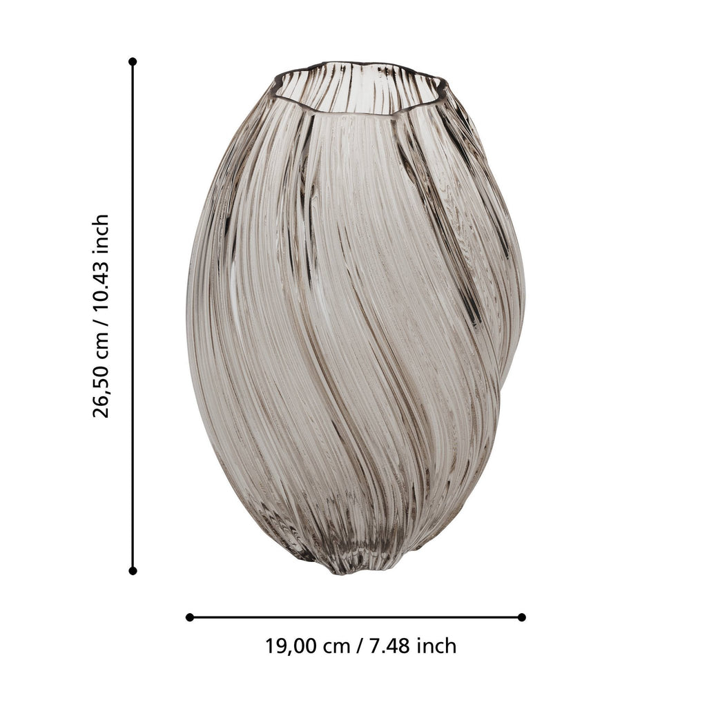 Vaas Debepare Grijs 27x19cm