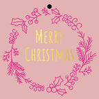 Cadeaukaartje – “Merry Christmas” – 20 Stuks