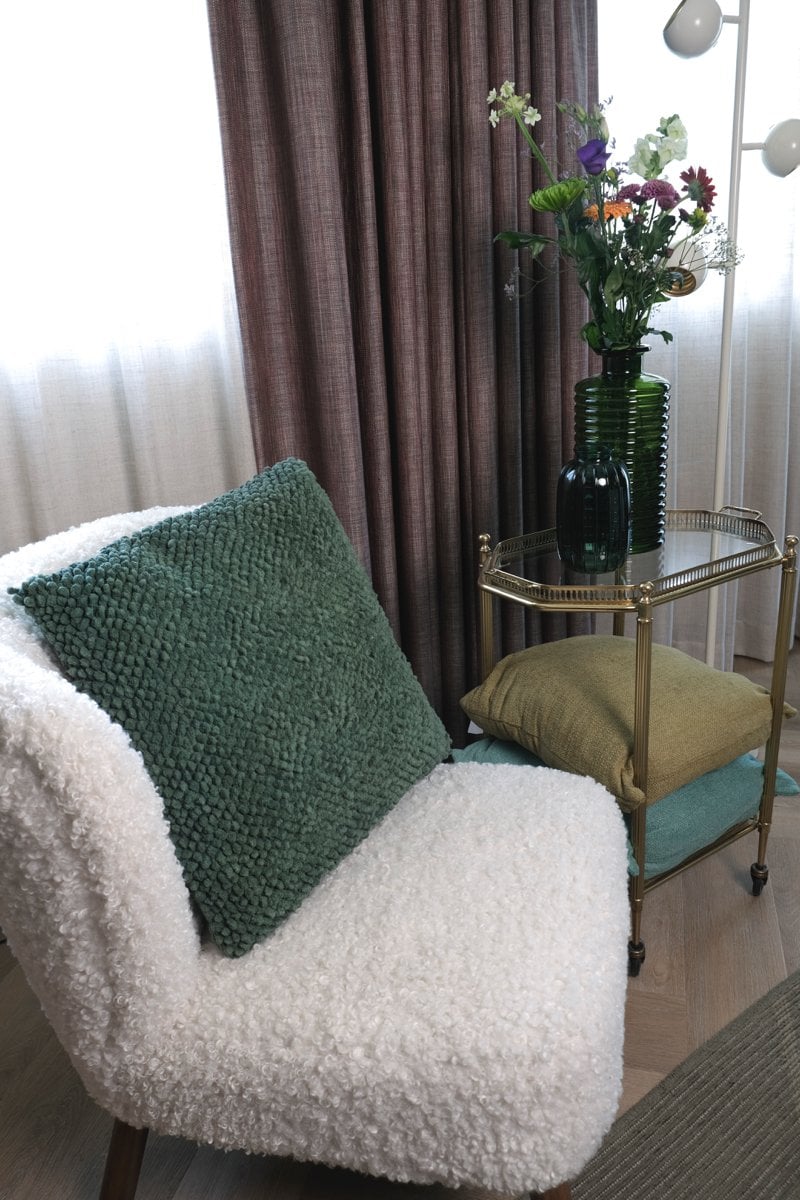 Jumbo Dots kussen groen 45x45cm