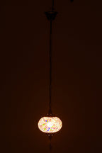 J-Line hanglamp mozaïek oranje small