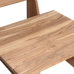 Thar teakhouten lounge stoel outdoor