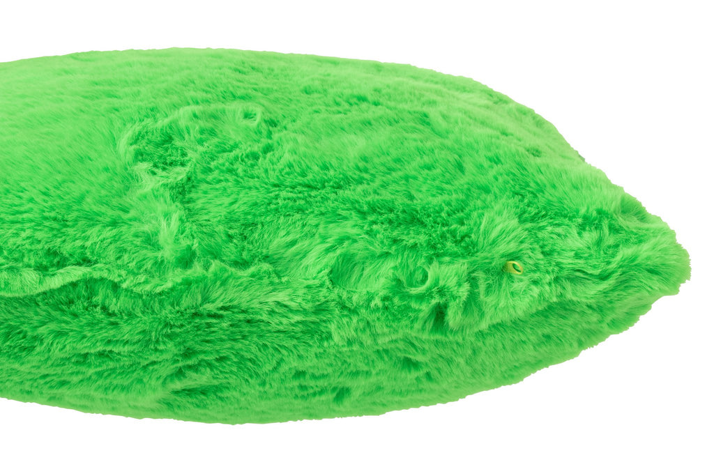 J-Line kussen Cutie - polyester - groen