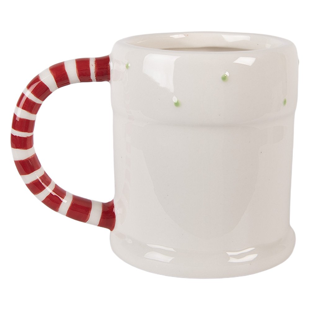 Mok Gingerbread house 400 ml Wit Keramiek