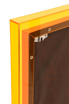 J-Line wanddecoratie Modern - canvas - fluo oranje