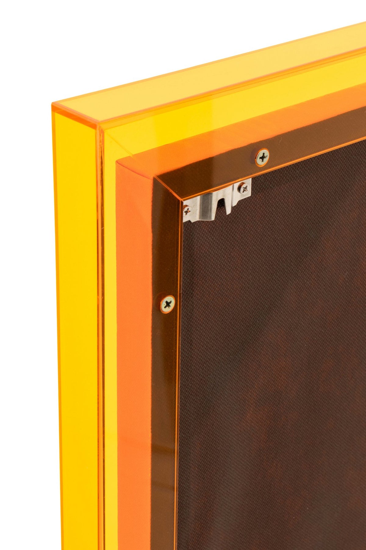J-Line wanddecoratie Modern - canvas - fluo oranje