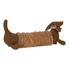 Knuffel Hond Teckel 58x20x21 cm Bruin Synthetisch