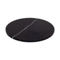 Marmer dienblad rond Ø30cm zwart