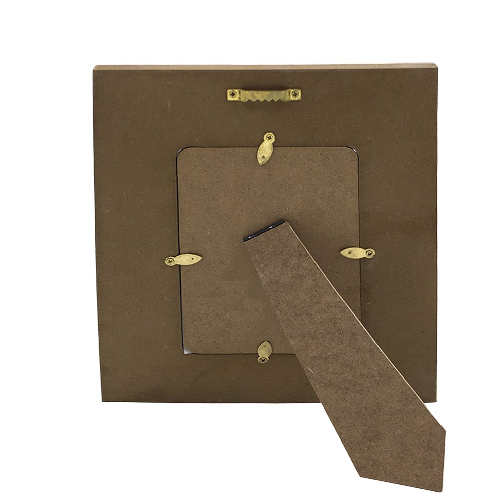 Fotolijst 10x15 cm Wit Beige Hout Fotokader
