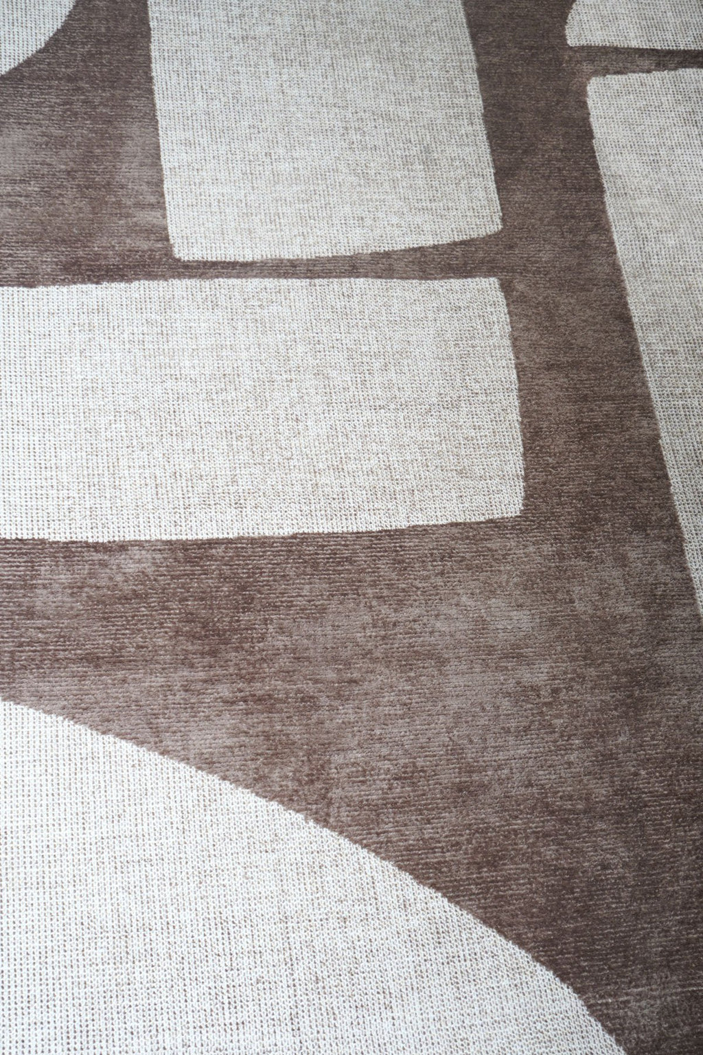 Vloerkleed Ziba Taupe/Creme - 200 x 290 cm