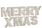 J-Line Xmas bord - ijzer - wit