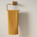 Katoenen bamboewafelhanddoek - Verhoogd absorptievermogen