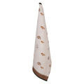 Theedoek 50x70 cm Beige Katoen Paddenstoelen Keukenhanddoek