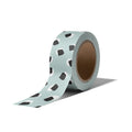 Washi tape Stippen, per 9 stuks