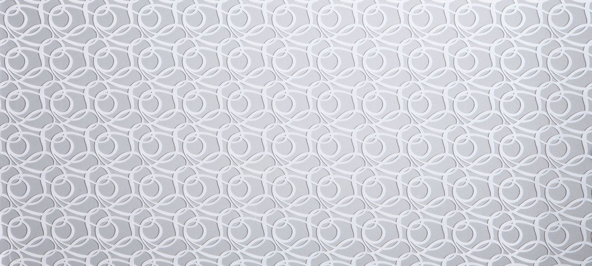 Swirl Statische raamfolie Mini rol transparant 45cmx1,5mtr