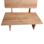 Thar teakhouten lounge bank outdoor