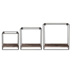 Wandmeubel Mahatsa Bruin 34x16x34cm