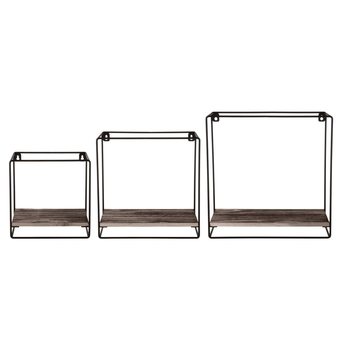 Wandmeubel Mahatsa Bruin 34x16x34cm