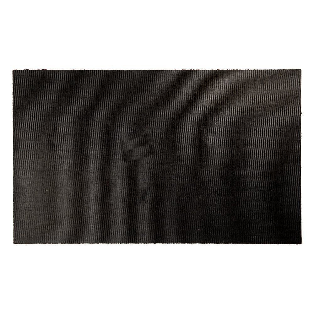 Deurmat 75x45x1 cm Blauw Kokos