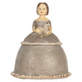 Decoratie vrouw 19x16x22 cm