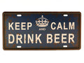 Bier Retro Wandbord 15x30