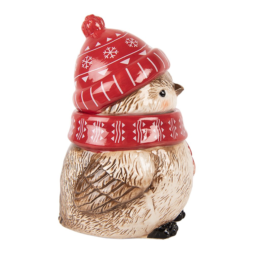 Mok 500 ml Rood Keramiek Kerst