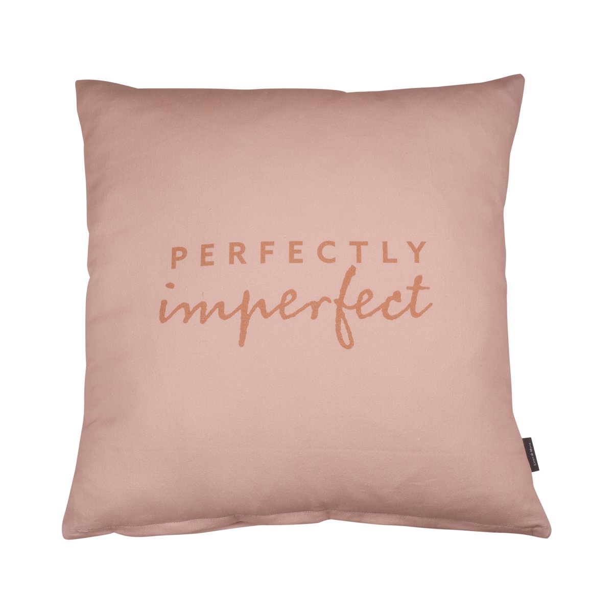 Perfectly kussen roze 45x45cm