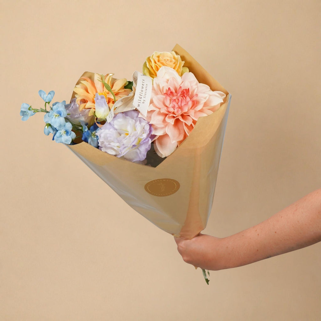 Classic Artificial Bouquet - Pastel Delight